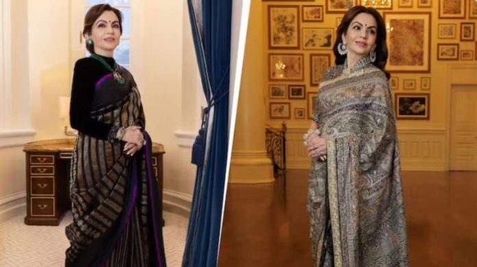 Nita Ambani Stuns in Traditional Elegance at Special Dinner Honoring President Donald Trump