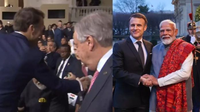Macron and Modi at AI Summit: Handshake Controversy Clarified