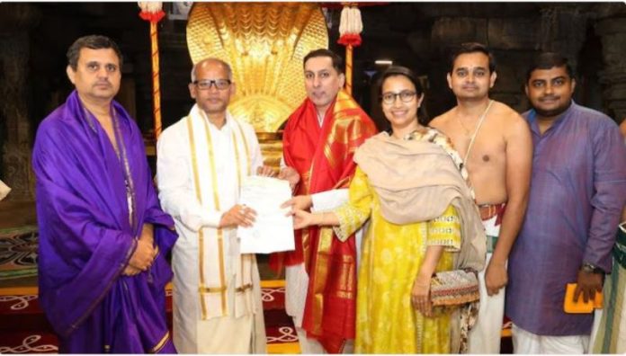 Chennai Devotee Donates Rs 6 Crore to Tirumala Tirupati Devasthanams