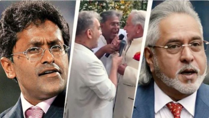 Lalit Modi and Vijay Mallya Sing “I Did It My Way” at London Party